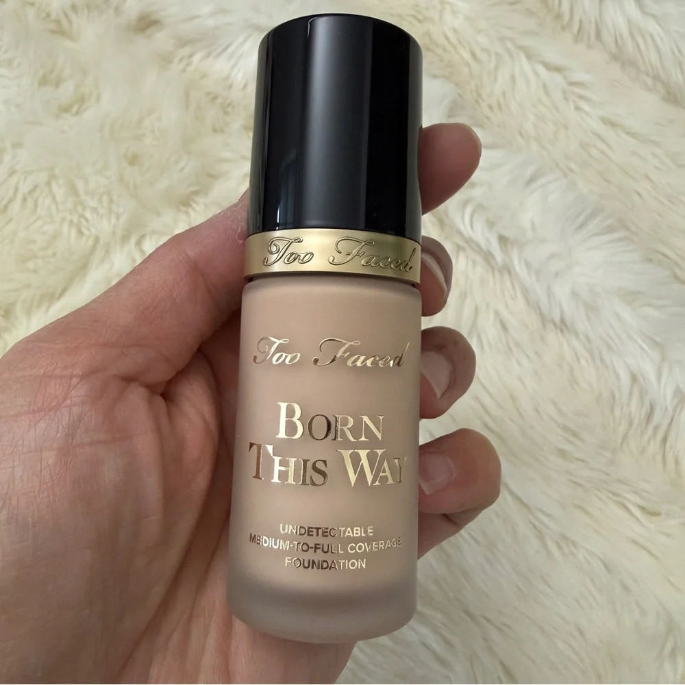 Too Faced Born This Way medium to full coverage foundation - SNOW